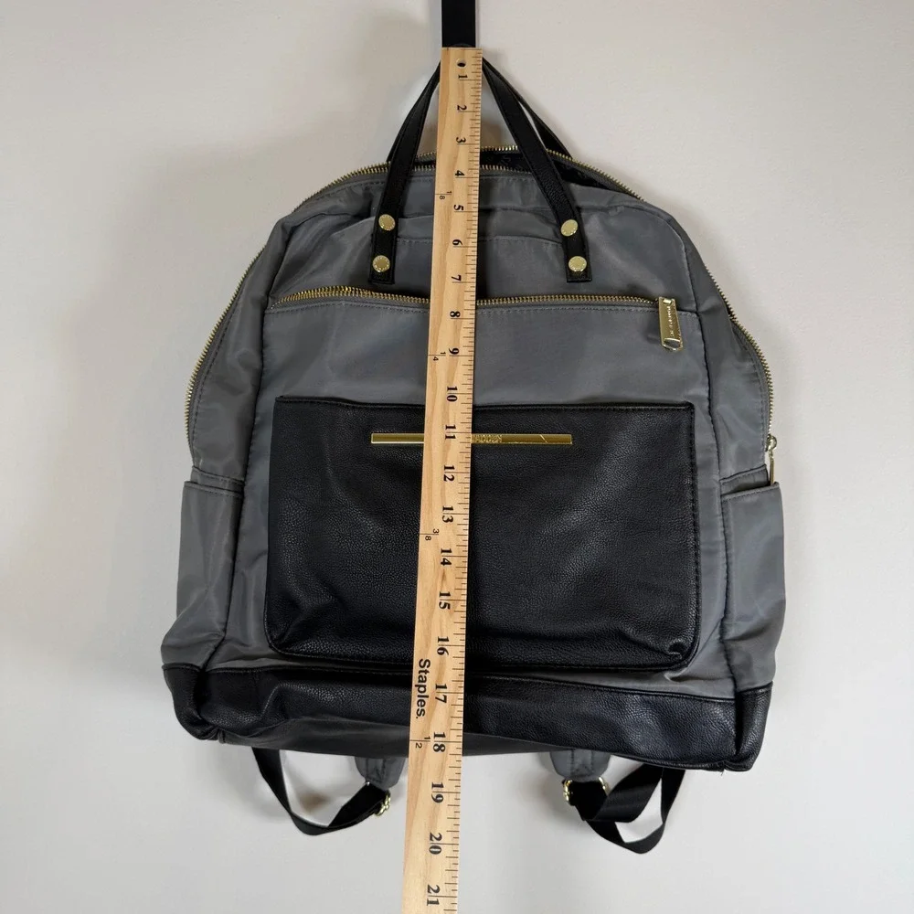 Steve Madden Faux‎ Leather Gold Hardware Everyday School Laptop Backpack